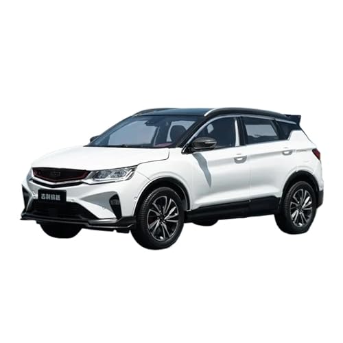 1/18 für Geely Binyue Metalllegierung Druckguss Automodell Sammlung Ornamente Familiendisplay(White) von TQMEAD
