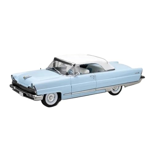 1/18 für Lincoln1956 Hard Top Diecast Legierung Auto Modell Sammlerstücke Souvenir Statische Ornamente(Blue) von TQMEAD