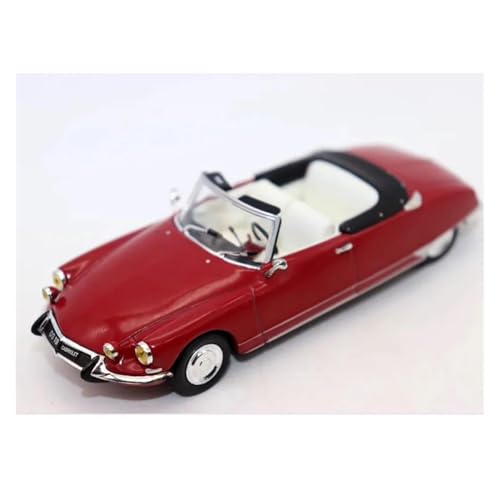 1/43 Für Citroen DS 19 1965 Legierung Druckguss Cabrio Vintage Auto Modell Sammeln(Red) von TQMEAD
