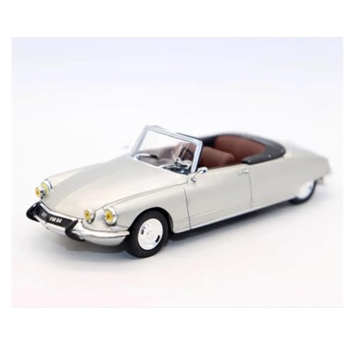 1/43 Für Citroen DS 19 1965 Legierung Druckguss Cabrio Vintage Auto Modell Sammeln(White) von TQMEAD