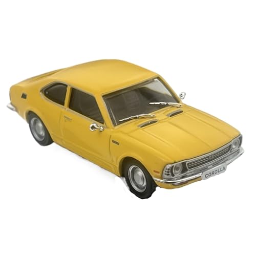 1/43 Für Toyota Corolla 2. Generation Corolla KE20 Replik Automodell Ornament Druckguss Fahrzeuge Modell von TQMEAD