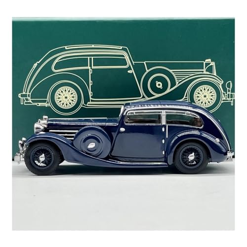 1/43 für Jaguar X-Type Polizei 2004 Diecast Legierung Auto Modell Sammlerstücke Souvenirs Ausstellung(Dark Blue) von TQMEAD