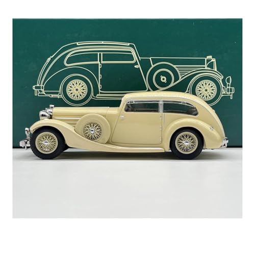 1/43 für Jaguar X-Type Polizei 2004 Diecast Legierung Auto Modell Sammlerstücke Souvenirs Ausstellung(Yellow) von TQMEAD