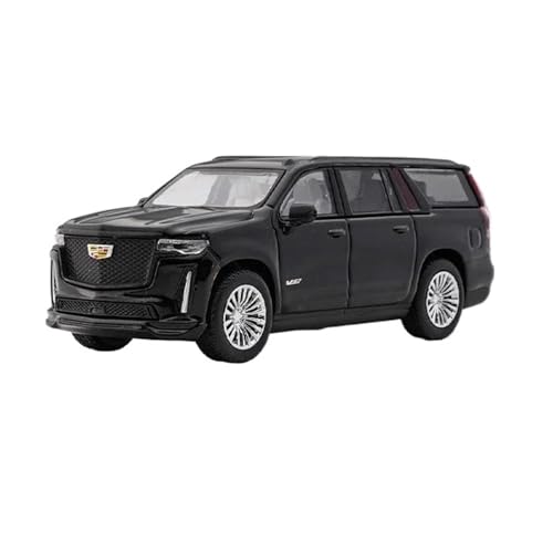 1/64 Für Escalade SUV Legierung Auto Modell Diecast Metall Miniatur Statische Dekorationen Ornamente(Black) von TQMEAD