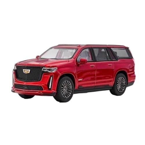 1/64 Für Escalade SUV Legierung Auto Modell Diecast Metall Miniatur Statische Dekorationen Ornamente(Red) von TQMEAD