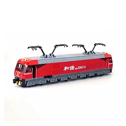 1/87 Simulation Druckgusslegierung Zugautomodell Ziehen Kinderspielzeugfahrzeug Zurück Geschenke Sammlung Souvenir Druckguss Fahrzeuge Modell(Rot) von TQMEAD