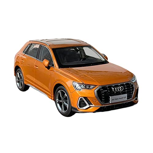 1 18 Für Audi Neue Generation Q3 Orange Legierung Druckguss Statische Modellauto Sammlung Modegeschenk Druckguss Fahrzeuge Modell von TQMEAD