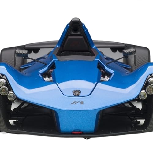 1 18 Für BAC Mono Simulation Kunststoff Auto Modell Spielzeug Auto Auto Sammlung Ornamente Geschenk Druckguss Fahrzeuge Modell(Blau) von TQMEAD