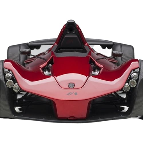 1 18 Für BAC Mono Simulation Kunststoff Auto Modell Spielzeug Auto Auto Sammlung Ornamente Geschenk Druckguss Fahrzeuge Modell(Rot) von TQMEAD
