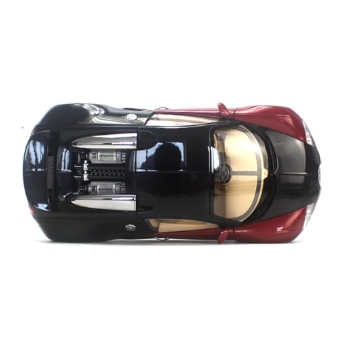 1 18 Für Bugatti Veyron EB16.4 Rot Sportwagen Legierung Simulation Auto Modell Sammlung Ornamente Geschenk Druckguss Fahrzeuge Modell von TQMEAD