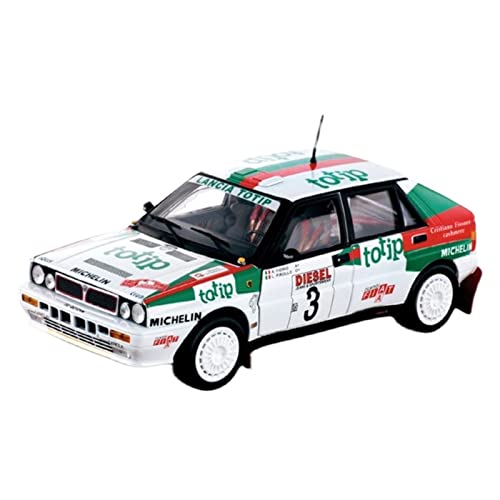 1 18 Für Lancia Rally Static Druckguss Simulation Automodell Erwachsene Geschenk Spielzeug Display Druckguss Fahrzeuge Modell von TQMEAD