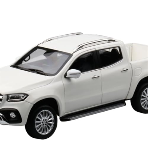 1 18 Für Mercedes-Benz Pickup X-Klasse Legierung Simulation Spielzeugauto Modell Sammlung Ornament Geschenk Druckguss Fahrzeuge Modell(White) von TQMEAD