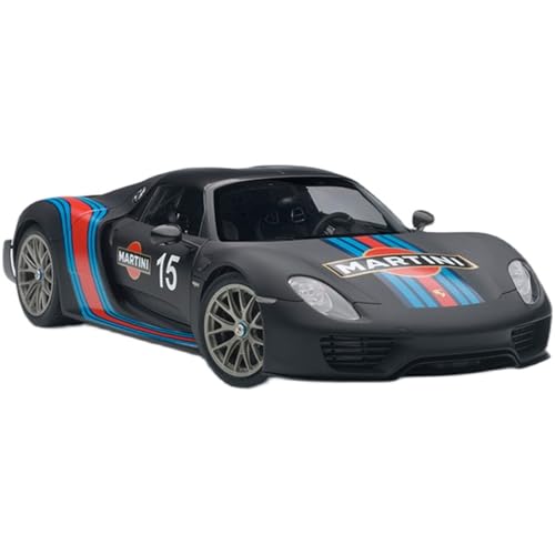 1 18 Für Porsche Sportwagen 918 Martini Auto Legierung Simulation Spielzeugauto Modell Sammlung Ornament Geschenk Druckguss Fahrzeuge Modell von TQMEAD