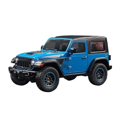 1 18 Für Robicon SUV Legierung Auto Modell Druckguss Türöffnung Sound Und Licht Miniatur Fahrzeug Sammlung Druckguss Fahrzeuge Modell(Blau) von TQMEAD