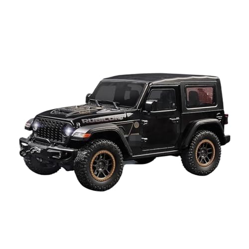 1 18 Für Robicon SUV Legierung Auto Modell Druckguss Türöffnung Sound Und Licht Miniatur Fahrzeug Sammlung Druckguss Fahrzeuge Modell(Schwarz) von TQMEAD