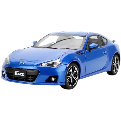 1 18 Für Subaru BRZ Blau Auto Legierung Simulation Spielzeug Auto Modell Sammlung Ornament Geschenk Druckguss Fahrzeuge Modell von TQMEAD