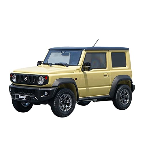 1 18 Für Suzuki Jimny Beige Geländewagen Legierung Druckguss Modell Dekoration Sammlung Display Druckguss Fahrzeuge Modell von TQMEAD