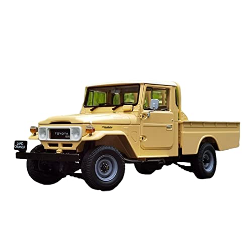 1 18 Für Toyota Land Cruiser LC40 Offroad Pickup AlloyVehicle Auto Simulation Modell Spielzeug Sammlerstück Druckguss Fahrzeuge Modell(B) von TQMEAD