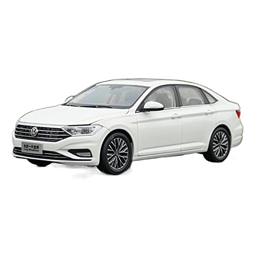 1 18 Für Volkswagen Sagitar Legierung Druckguss Weiß Modellauto Dekoration Sammlung Display Geschenk Druckguss Fahrzeuge Modell von TQMEAD