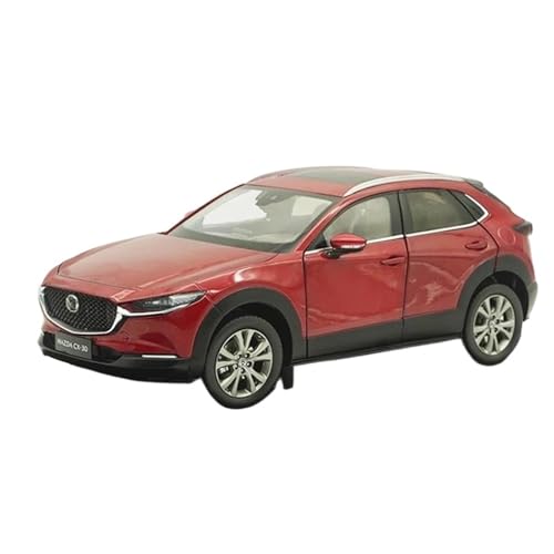 1 18 Maßstab Druckgusslegierung Für Mazda CX30 Offroad Rot Fahrzeug Spielzeug Autos Modell Geschenk Druckguss Fahrzeuge Modell von TQMEAD