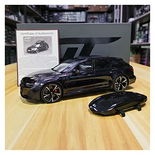 1 18 Wagon 2020 RS6 Avant (C8) Simulation Harz Automodell Erwachsene Sammlung Geschenke Spielzeug Handwerk Druckguss Fahrzeuge Modell(5) von TQMEAD