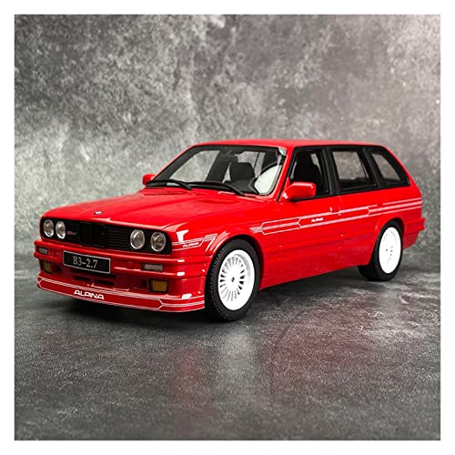 1 18 for BMW Alpina B3 2.7 Touring (E30) Rot OT366 Harz Automodell Erwachsene Sammlung Geschenk Sammlung Geschenk Druckguss Fahrzeuge Modell von TQMEAD