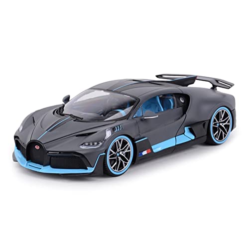 1 18 for Bugatti Divo Sports Car Simulation Spielzeugautomodell Sammlerstücke Können Als Geschenk Verwendet Werden Druckguss Fahrzeuge Modell(Schwarz) von TQMEAD