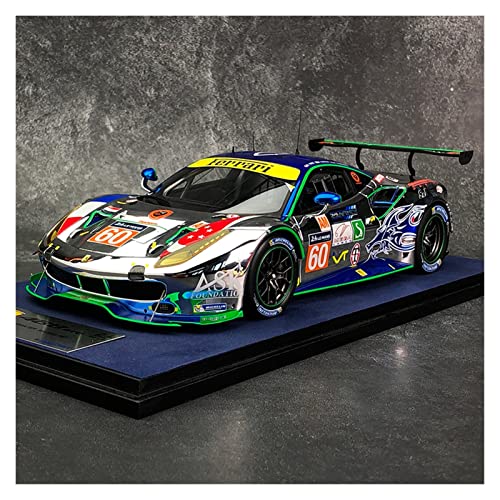 1 18 for Ferrari 488 GTE 2017 Le Mans Shimizu Team Harz Automodell Erwachsene Sammlung Geschenk Spielzeugauto Druckguss Fahrzeuge Modell von TQMEAD