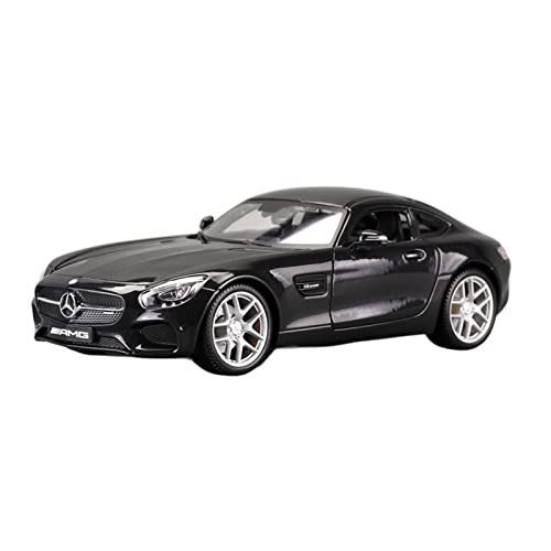 1 18 for Mercedes-Benz SLS AMG. Casting Car-Modell Kinderzinklegierung Spielzeugauto Druckguss Fahrzeuge Modell(Schwarz) von TQMEAD
