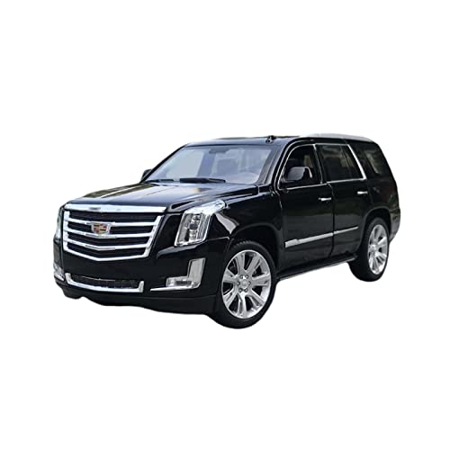 1 24 Für Cadillac Escalade Simulation Metalllegierung Zurückziehen Automodell Als Erwachsenes Druckguss Fahrzeuge Modell(Schwarz) von TQMEAD