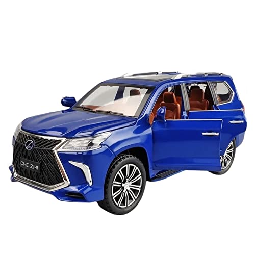 1 24 Für Lexus LX570 Legierung Druckguss Modellauto Sammlung Spielzeugauto Kinder Geschenk Druckguss Fahrzeuge Modell(C) von TQMEAD