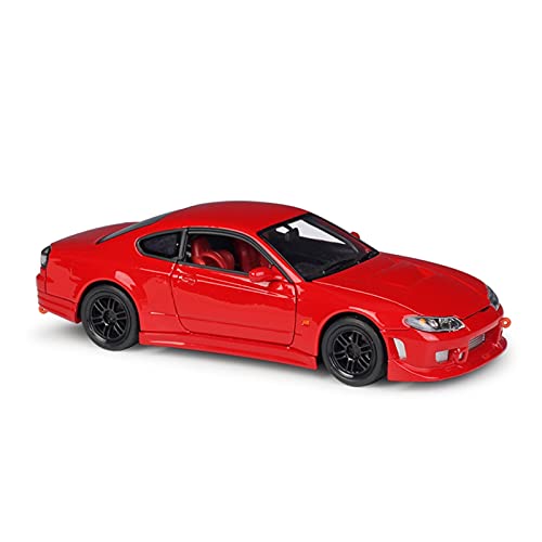 1 24 Für Nissan Silvia S15 Hohe Simulation Zinklegierung Automodell Geschäftsgeschenk Druckguss Fahrzeuge Modell(Rot) von TQMEAD