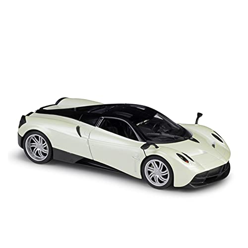 1 24 Für Pagani Huayra Metalllegierung Diecast Spielzeugauto-Modell Als Bürodekoration Für Erwachsene Druckguss Fahrzeuge Modell(White) von TQMEAD