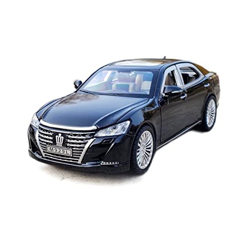 1 24 Für Toyota Crown Alloy Die Cast Car Model Classic Luxury Cars Favorites Gift Druckguss Fahrzeuge Modell(A) von TQMEAD