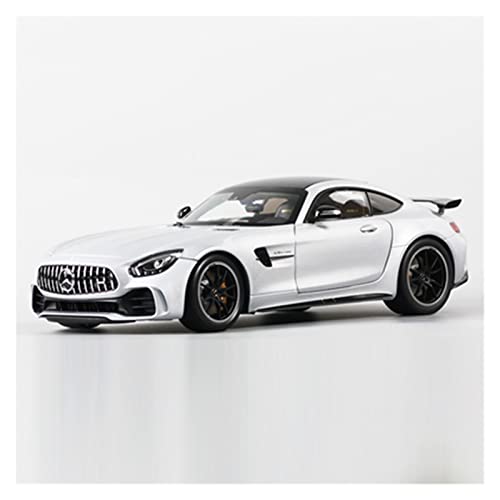 1 24 for Benz AMG GTR Statische Miniatur Simulation Legierung Cast Zurückziehen Spielzeugauto Modell for Geschenk Druckguss Fahrzeuge Modell(White) von TQMEAD
