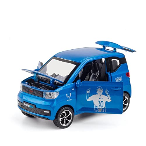 1 24 for Mini-EV-Graffiti-Version Legierung Sound Und Licht Automodell Ornamente Jungensammlung Geschenke Spielzeug Handwerk Druckguss Fahrzeuge Modell(2) von TQMEAD