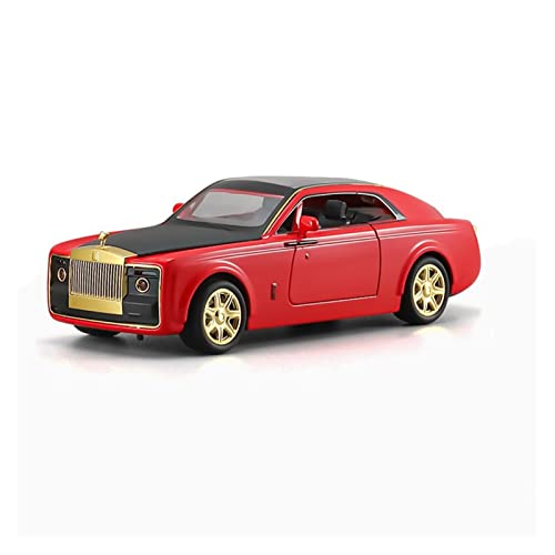 1 24 for Rolls-Royce Huiying Simulation Legierung Zurückziehen Automodell Dekoration Junge Sammlung Geschenk Spielzeug Handwerk Druckguss Fahrzeuge Modell(3) von TQMEAD
