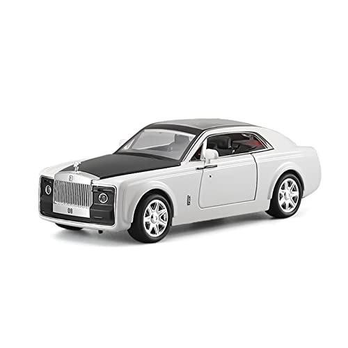 1 24 for Rolls-Royce Huiying Simulation Legierung Zurückziehen Automodell Dekoration Junge Sammlung Geschenk Spielzeug Handwerk Druckguss Fahrzeuge Modell(Taglia unica) von TQMEAD