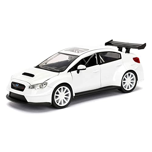 1 24 for Subaru WRX STI Supercar Alloy Car Model Diecast Collector Car Toy Boy Geburtstagsgeschenke Druckguss Fahrzeuge Modell von TQMEAD