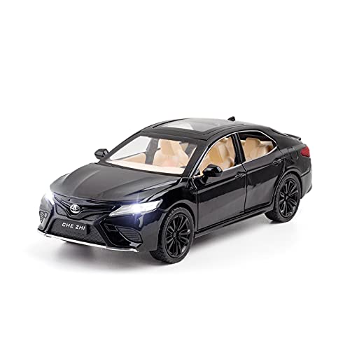 1 24 for Toyota Camry Simulation Legierung Sound und Licht Automodell Ornamente Jungen Sammlung Geschenke Spielzeug Handwerk Druckguss Fahrzeuge Modell(3) von TQMEAD