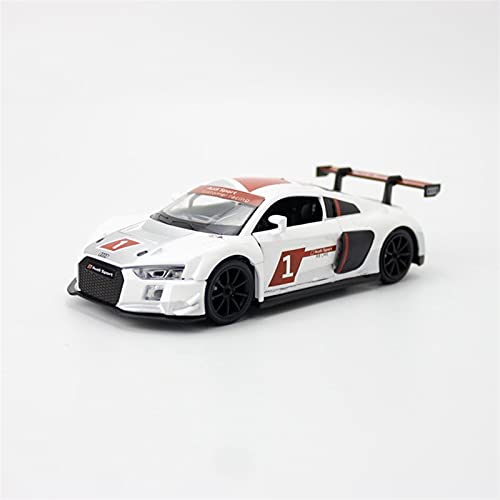1 32 Für Audi R8 LMS 2015 Diecast Car Legierung Modellautos Spielzeugautos Für 3 Bis 12 Jahre Alt Druckguss Fahrzeuge Modell(Gold) von TQMEAD