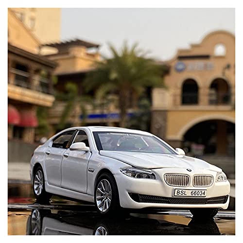 1 32 Für BMW 535i Casting Auto Modell Zinklegierung Spielzeugauto Zurückziehen Fahrzeuge Spielzeug Simulation Auto Druckguss Fahrzeuge Modell(White) von TQMEAD