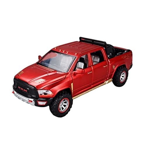 1 32 Für Dodge Ram TRX Pickup Legierung Druckguss Modellauto Sammler Spielzeugauto Kinder Geschenk Druckguss Fahrzeuge Modell(B) von TQMEAD