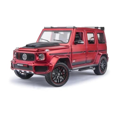 1 32 Für G700 Legierung Auto Modell Druckguss Fahrzeug Geländewagen Mit Sound Und Licht Druckguss Fahrzeuge Modell(Rot) von TQMEAD