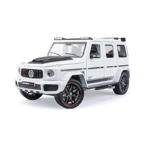 1 32 Für G700 Legierung Auto Modell Druckguss Fahrzeug Geländewagen Mit Sound Und Licht Druckguss Fahrzeuge Modell(White) von TQMEAD