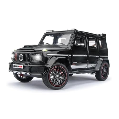 1 32 Für G700 Legierung Auto Modell Simulation Spielzeug Diecast Fahrzeug Off-Road SUV Mit Sound Und Licht Druckguss Fahrzeuge Modell(Schwarz) von TQMEAD