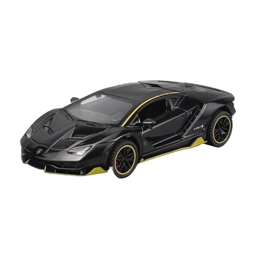 1 32 Für Lambo Pagani Huayra Scale Fahrzeug Metall Zinklegierung Guss Lichter Sound Türöffnung Druckguss Fahrzeuge Modell(770 Black) von TQMEAD
