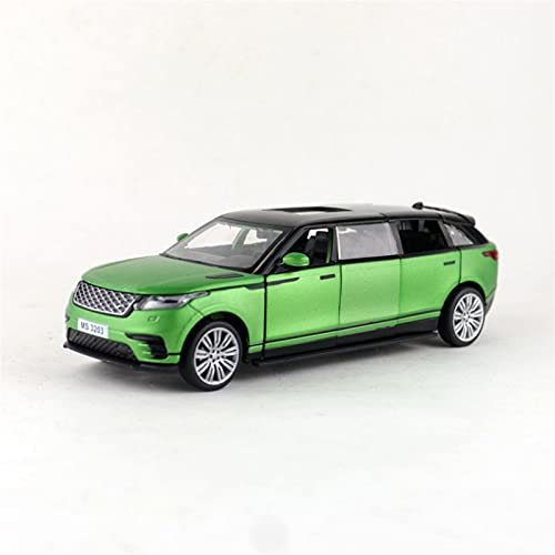 1 32 Für Landrover Velar Dynamic Limousine Mini-Modell Aus Druckguss-Metall- Und Kunststoffteilen Zurückziehen Druckguss Fahrzeuge Modell(Grün) von TQMEAD