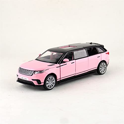 1 32 Für Landrover Velar Dynamic Limousine Mini-Modell Aus Druckguss-Metall- Und Kunststoffteilen Zurückziehen Druckguss Fahrzeuge Modell(Rosa) von TQMEAD