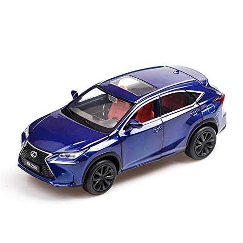 1 32 Für Lexus LX570 NX200t Cooles Simulationsmodellauto Kann Zurückgezogen Werden Um Die Tür Zu Öffnen Druckguss Fahrzeuge Modell(Blau) von TQMEAD